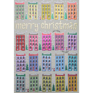 Wendy Jones Houses Christmas Card