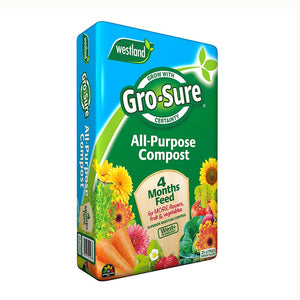 Westland Gro-Sure All-Purpose Compost (25-Litre Bag)