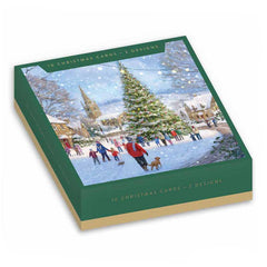 Winter Village Christmas Cards (Pack of 10)