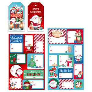 Winter Wonderland Gift Tags & Sticker Set (Pack of 55)