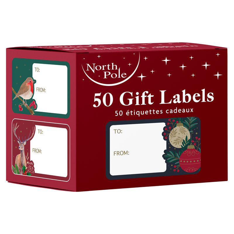 Woodland Whispers Gift Labels (Pack of 50)