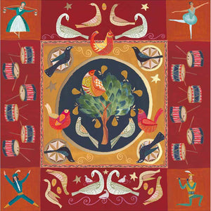 Woodmansterne 12 Days Of Christmas Christmas Card