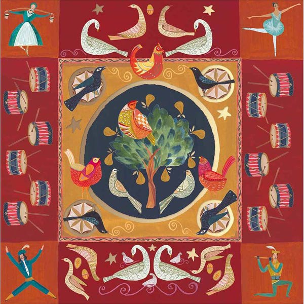 Woodmansterne 12 Days Of Christmas Christmas Card