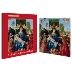 Woodmansterne Feast of the Rosary Charity Christmas Cards (Pack of 5)
