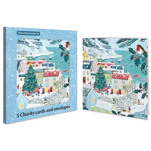 Woodmansterne Joys Of Christmas Charity Christmas Cards (Pack of 5)