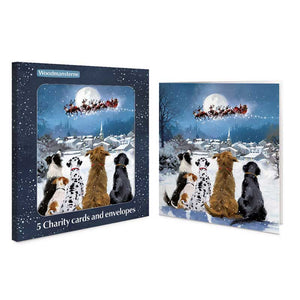 Woodmansterne Night Before Christmas Charity Christmas Cards (Pack of 5)
