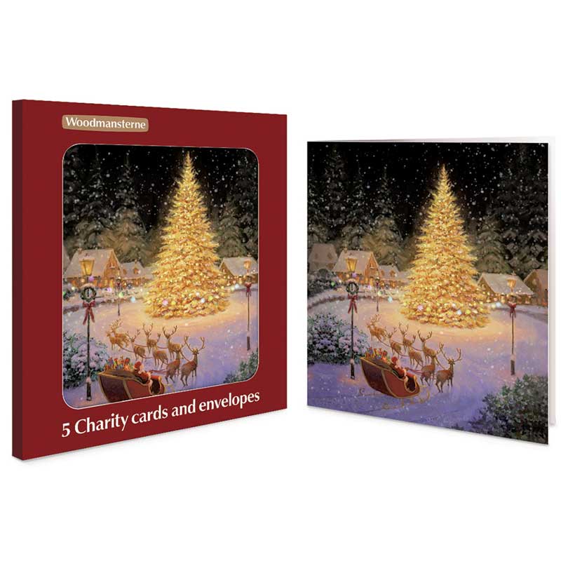 Woodmansterne Still The Night Charity Christmas Cards (Pack of 5)