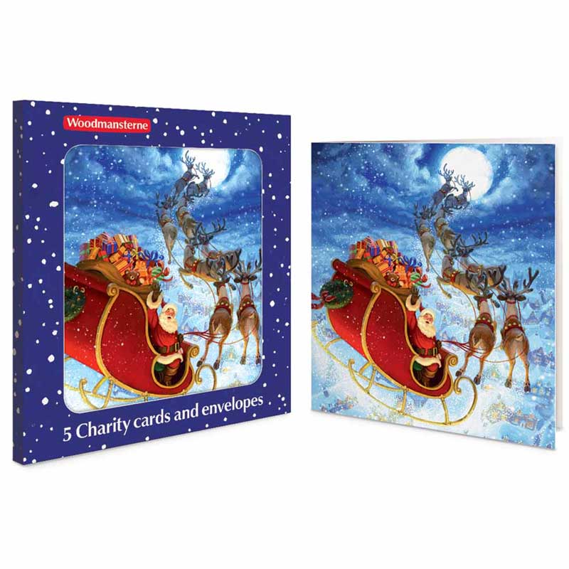 Woodmansterne Christmas Eve Charity Christmas Cards (Pack of 5)