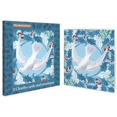 Woodmansterne Dove & Foliage Charity Christmas Cards (Pack of 5)