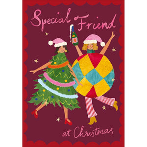 Woodmansterne Friend Costume Party Christmas Card