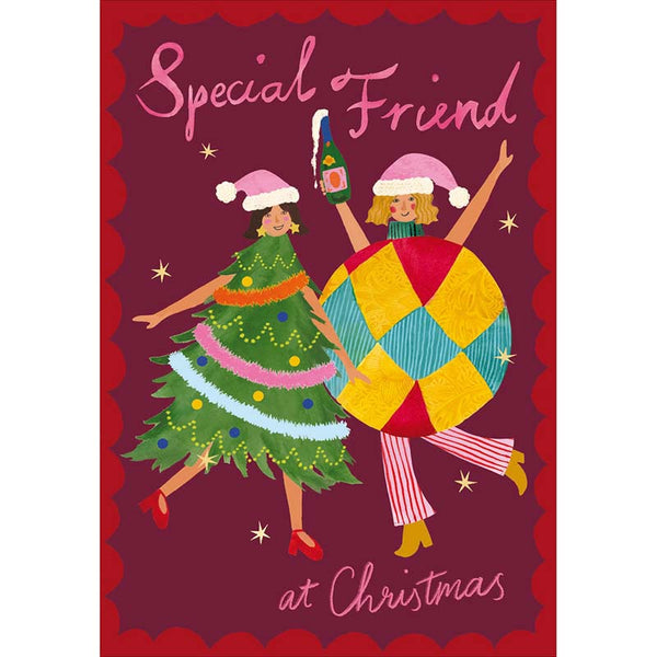 Woodmansterne Friend Costume Party Christmas Card