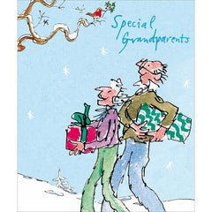 Woodmansterne Grandparents Special Delivery Christmas Card