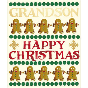Woodmansterne Grandson One More Please Christmas Card
