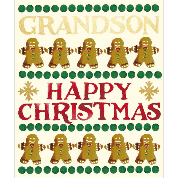 Woodmansterne Grandson One More Please Christmas Card