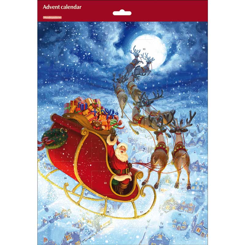 Woodmansterne Magical Journey Paper Advent Calendar