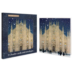 Woodmansterne Milan Cathedral Charity Christmas Cards (Pack of 5)