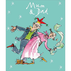 Woodmansterne Mum & Dad Dancing Christmas Card