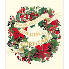 Woodmansterne Someone Special Wreath Christmas Card