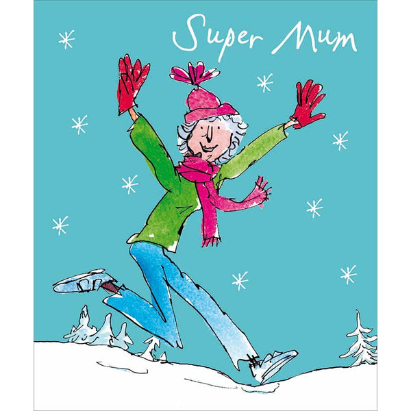 Woodmansterne Super Mum Christmas Card