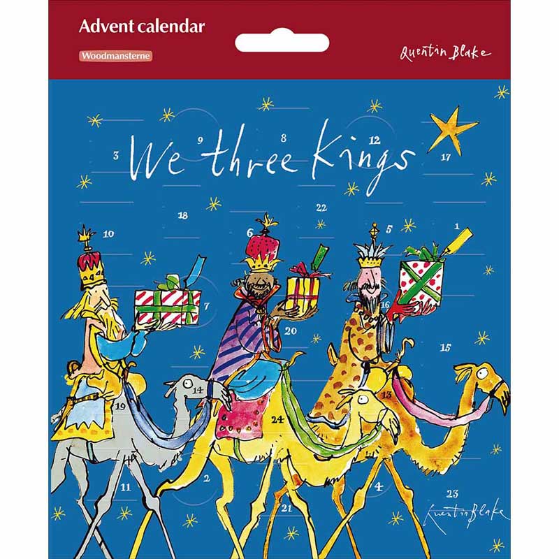 Woodmansterne We Three Kings Paper Advent Calendar