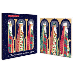 Woodmansterne We Three Kings Charity Christmas Cards (Pack of 5)