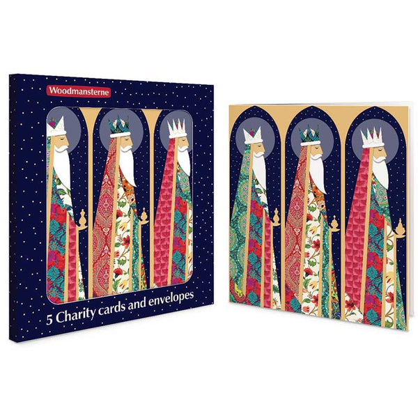Woodmansterne We Three Kings Charity Christmas Cards (Pack of 5)