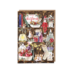 Wrendale Designs The Christmas Pantry Advent Calendar Card