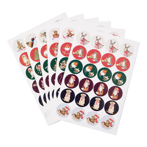 Wrendale Designs Country Christmas Animal Stickers