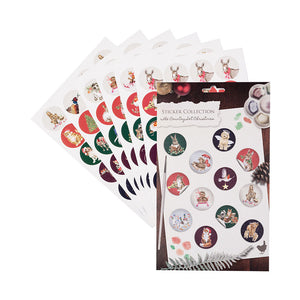 Wredale Designs Country Christmas  Animal Stickers