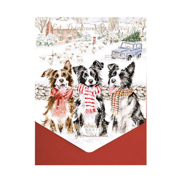 Wrendale Designs Notecard Pack - While Shepherds Watch (Pack of 8)