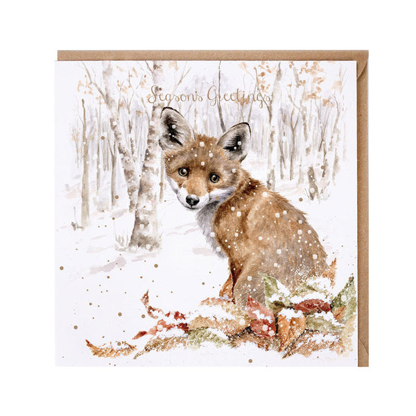 Wrendale Designs Snowfall Christmas Card
