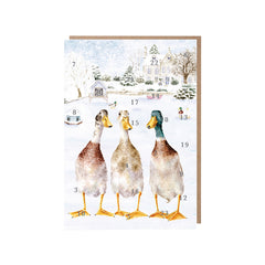 Wrendale On The Pond Advent Card