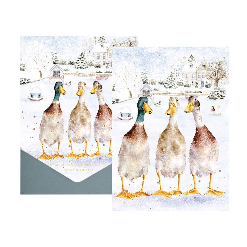 Wrendale On The Pond Notecard Pack