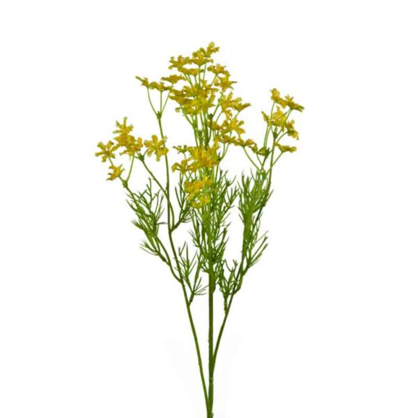 Floralsilk Yellow Tweedia Spray (71cm)