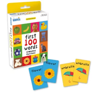 First 100 Words Card Game contents