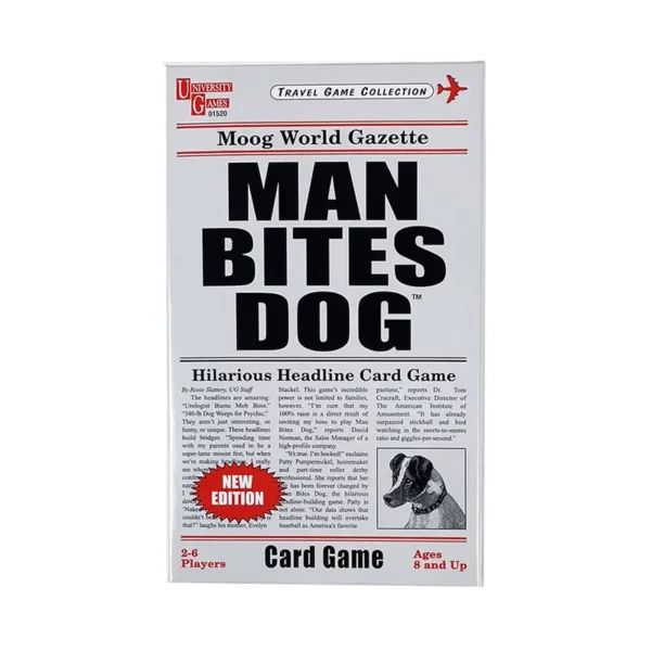 Man Bites Dog Travel Card Game