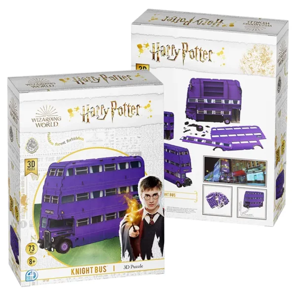 Harry Potter The Knight Bus 3D Jigsaw Puzzle packshot