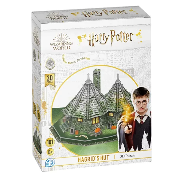 Harry Potter Hagrid's Hut 3D Jigsaw Puzzle packshot
