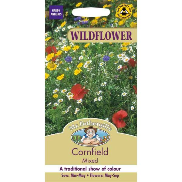 Mr Fothergill's Wild Flowers Cornfield Mixed Seeds