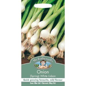Mr Fothergill's Onion (Spring) White Lisbon Seeds