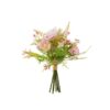 Floralsilk Pink Rose & Blossom Flower Bundle (20cm)