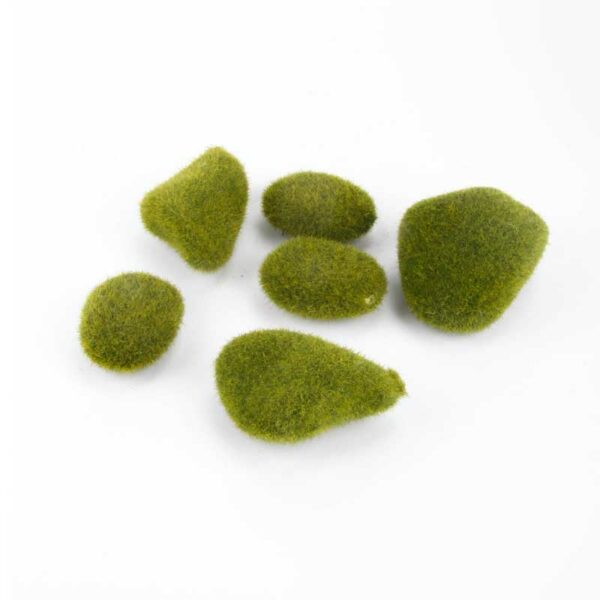 Moss Stones (Pack of 6)