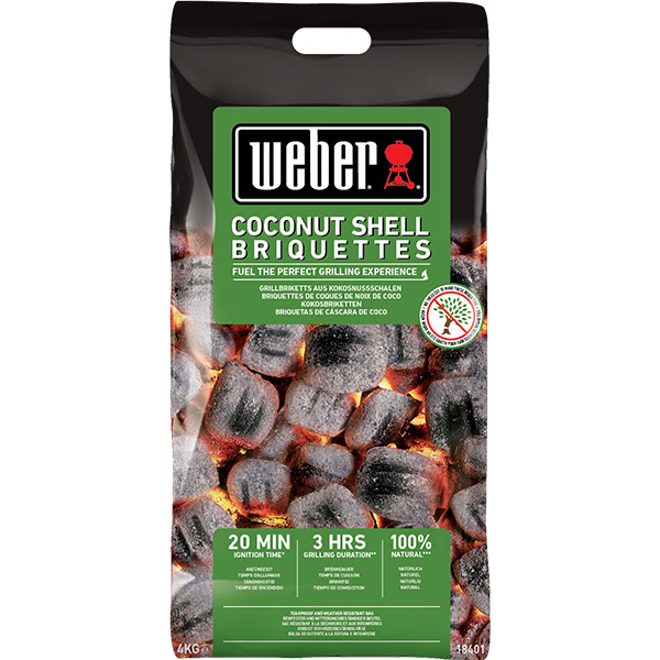 Weber Coconut Shell Briquettes, 4kg product image