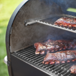 Smoking ribs on the Weber SmokeFire EX4 GBS Wood Fired Pellet Grill