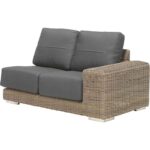 4 Seasons Outdoor Kingston Left Arm with 4 Cushions
