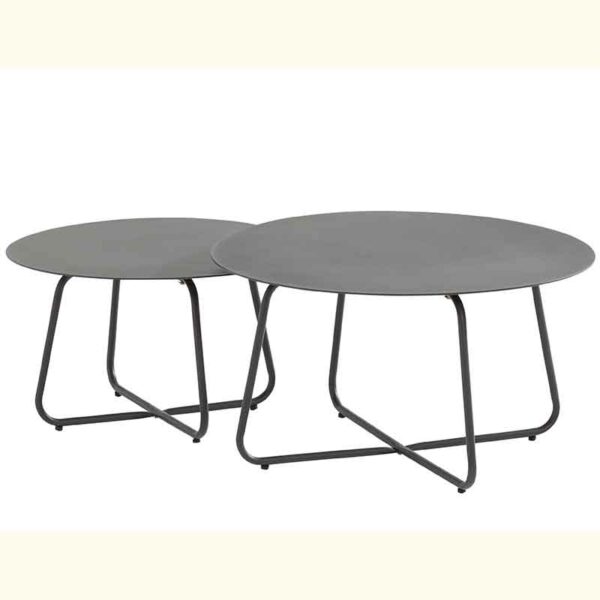 4 Seasons Outdoor Dali Coffee tables in Anthracite