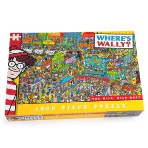 Where's Wally The Wild Wild West 1000 Piece Jigsaw Puzzle packshot