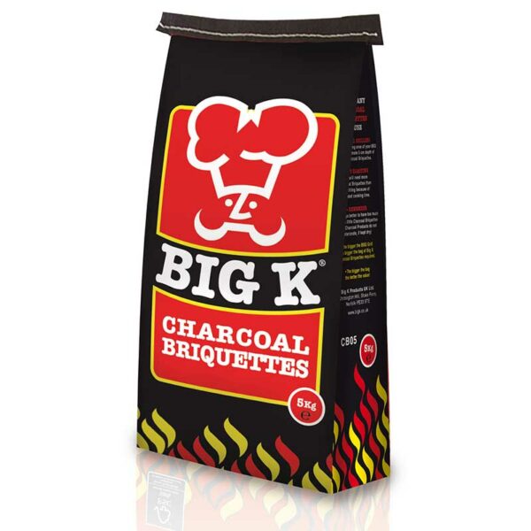 5kg of Big K Charcoal Briquettes