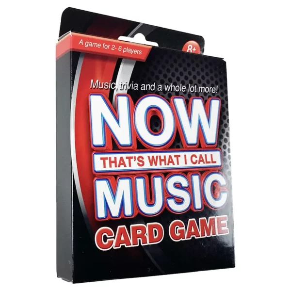 NOW That's What I Call Music Card Game packshot