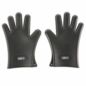 Weber Silicone Barbecuing Gloves studio image